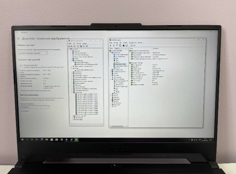 Asus Tuf Dash 2022 15.6” FULL HD IPS / i5-12450H / RTX3050 4 Gb / 16 Gb / SSD 512 Gb Харків - фото 7