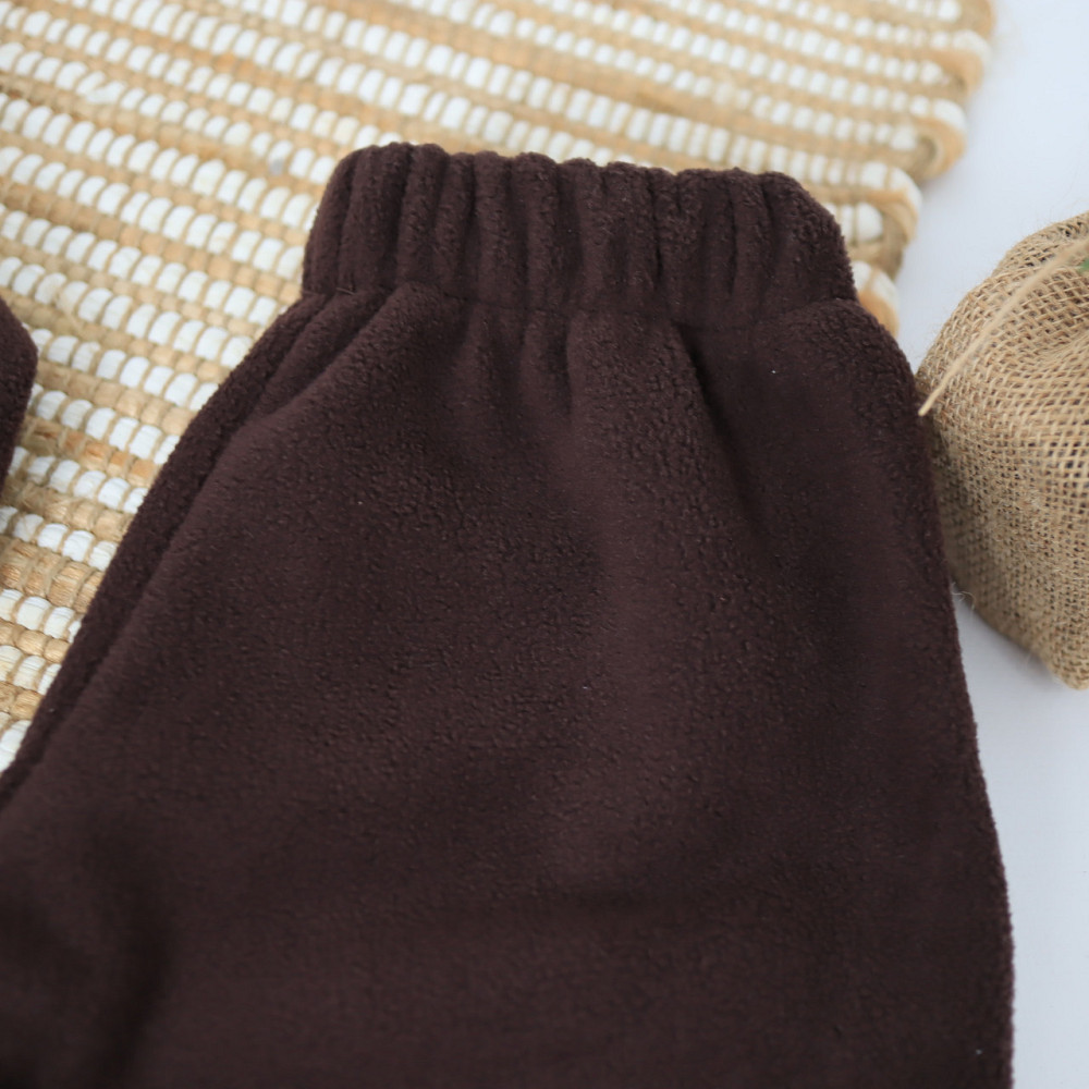 Дитячий флісовий теплий костюм на зиму (толстовка на затяжках+штани)  Шоколад Кам'янець-Подільський - фото 6