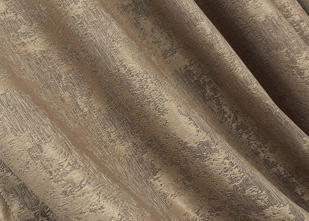 Комплект готовых штор VR-Textil Жаккард Sultan YL № 1207ш Капучино 100х270 см 2 шт (31-549) Киев - изображение 6