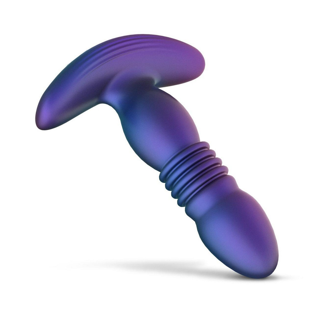 Анальна пробка з вібрацією та пульсацією Hueman - Supernova Thrusting Buttplug Sex Aura Київ - фото 6