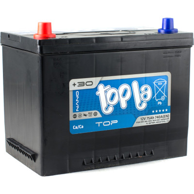 Акумулятор автомобільний Topla 75 Ah/12V Top/Energy Japan (118 975) Вінниця - фото 1