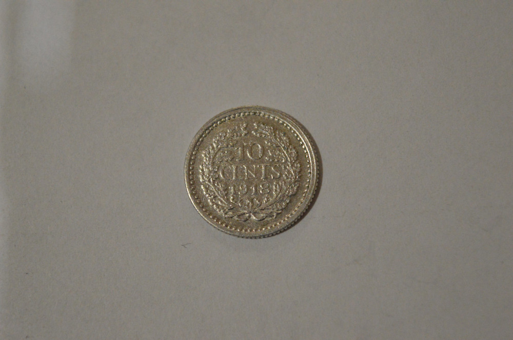 Нідерланди 10 млн 1919 рік (срібло) Полтава - фото 1