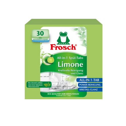 Таблетки для миття посуду FROSCH Лимон 30 × 18 г Київ