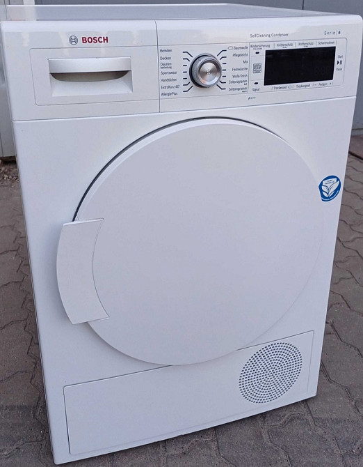 Сушильная машина для одежды с теплым Насосом: Bosch WTW845WO Киев - изображение 7