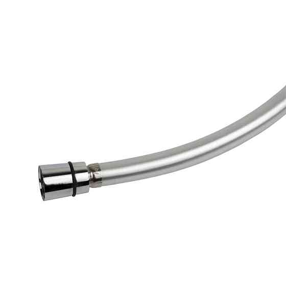Шланг для душу 1/2" PVC 3-шаровий з підшипником сріблястий 150 см AQUATICA XB-0173 (9791611) Київ