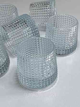 Набір склянок OLens "Артур" 170 мл 6 шт 7х7,5 см товсте скло для дому та ресторанів 102-307 Київ