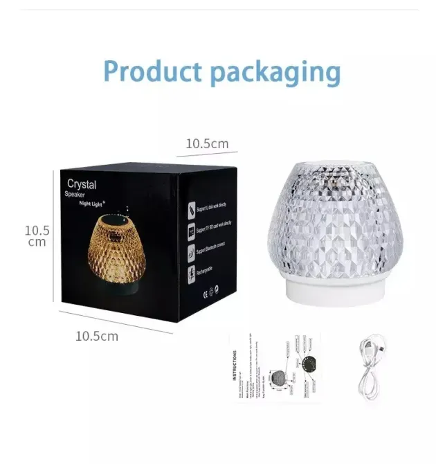 Светодиодный аккумуляторный светильник с Bluetooth колонкой Gibox G5S музыкальная лампа с USB зарядкой Каменец-Подольский - изображение 2