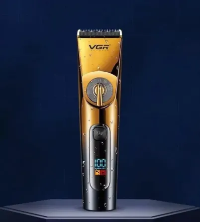 Машинка для стрижки волос для мужчин VGR V-663 Сменные насадки Коломыя