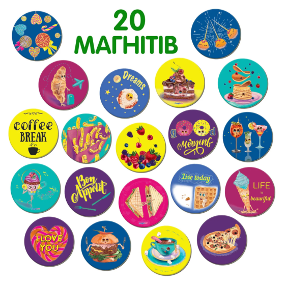 Набір магнітів Magdum ML 4031-53 EN "Happy moments" Вінниця