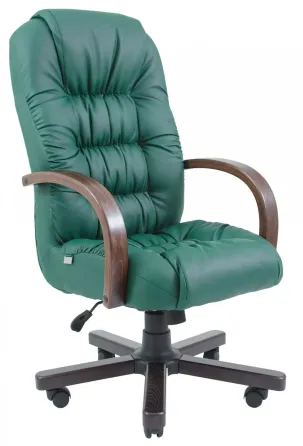 Офісне Крісло Керівника Richman Richard Fly 2226 Wood M3 MultiBlock Зелений Київ