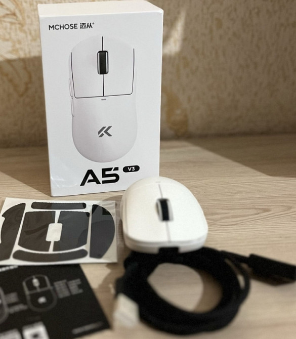 Нова миша mchose a5 v3 ultra. Харьков - изображение 4