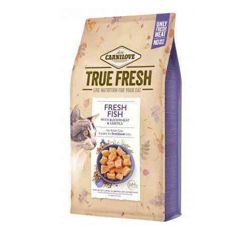 Сухий корм Carnilove True Fresh Cat для для дорослих котів, з рибою, 1,8 кг Київ