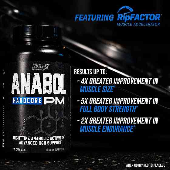 Анаболический комплекс Nutrex Anabol Hardcore PM 60 caps Луцк