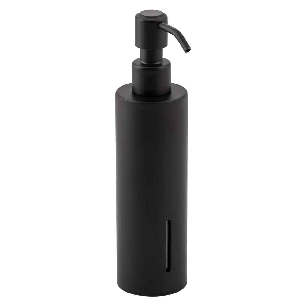 Дозатор для жидкого мыла Qtap Liberty QTLIBBLM11521 Black Киев - изображение 4