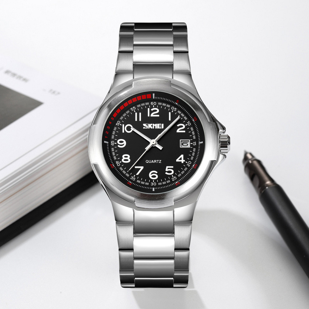 Skmei 9320SIBK Silver-Black Київ - фото 3