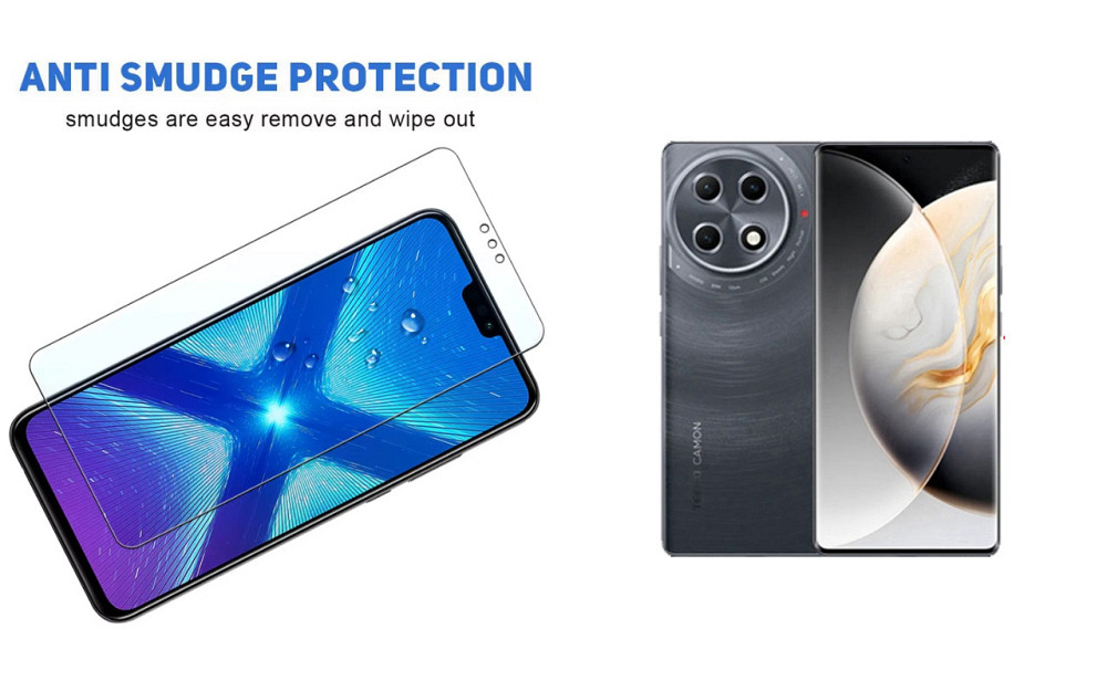 Захисне скло NeoGlass для Tecno Camon 30 Pro – надпрозоре та стійке Київ - фото 3