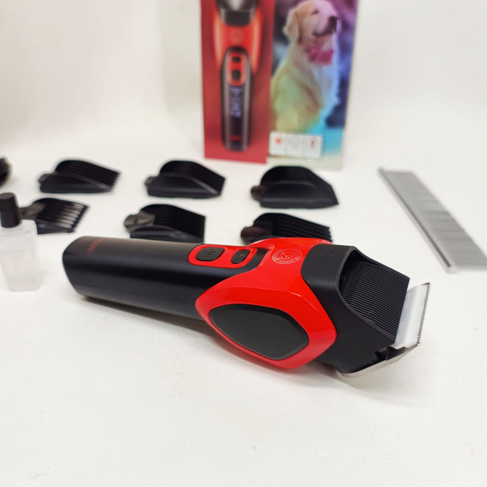 Машинка для стрижки животных VGR V-208 RED LY-12 Львов - изображение 15