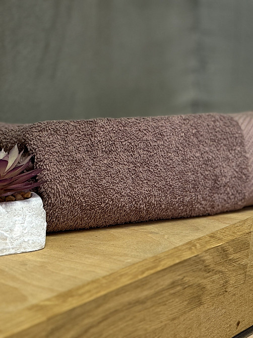 Ecotton Рушник Ecotton 70х130 см махровий кремового кольору Cappuccino Коломыя - изображение 2