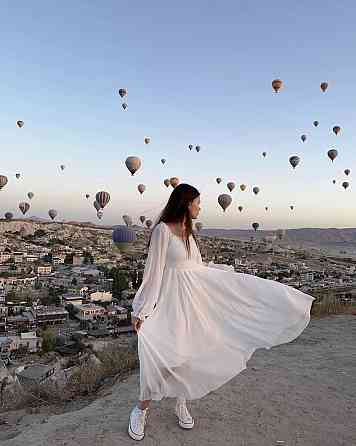 Женское длинное романтичное платье креп шифон 46/48 Одесса