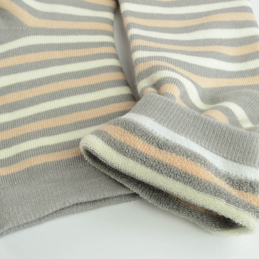 Теплые носки женские классические у полоску GM Textile Высокие 36-41 Серый Сумы - изображение 3