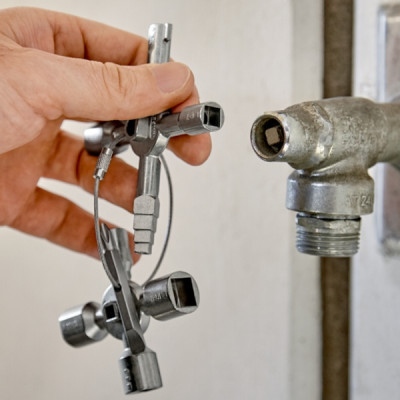 Ключ KNIPEX TwinKey для електрошаф (00 11 01) Вінниця - фото 10