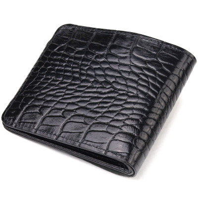 Портмоне Canpellini З натуральної шкіри Чорне (21572) Вінниця - фото 4