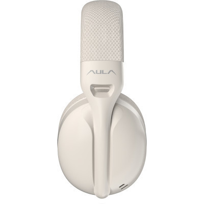 Навушники Aula S6 - 3 in 1 Wired/2.4G Wireless/Bluetooth Milk Tea (6948391235578) Вінниця - фото 3