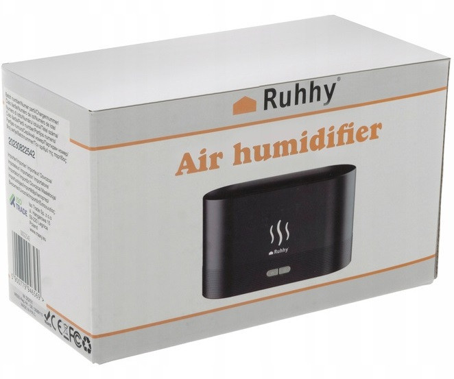 Зволожувач повітря світлодіодний 180 мл з ефектом палаючого вогню + 3 ефірні олії Ruhhy (22542) Польща Нововолинськ - фото 9