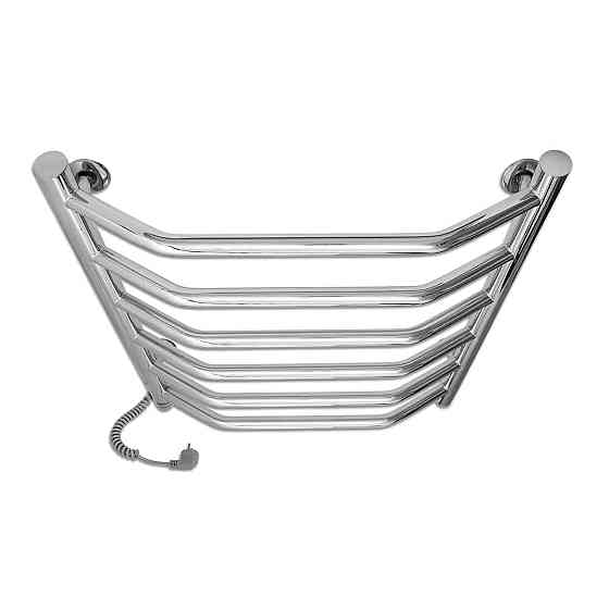 Электрический полотенцесушитель Laris Виктория П6 450Х600 Э левое подключение Киев