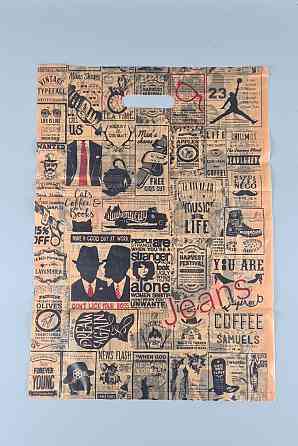 Пакеты с вырубной ручкой (35*50)