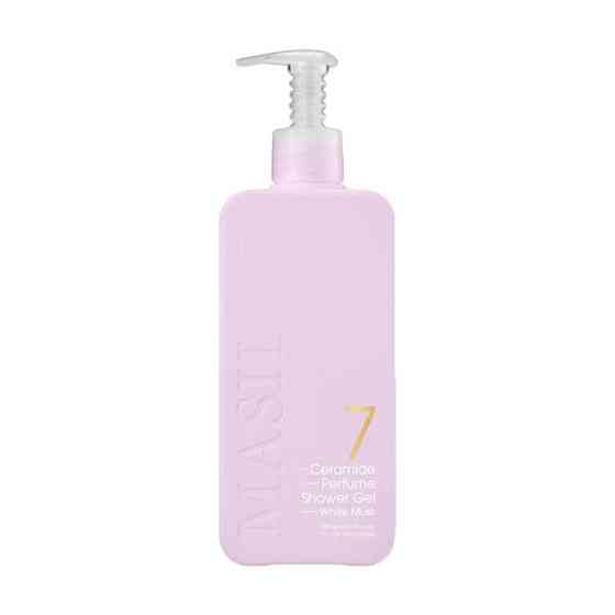 Гель для душа с ароматом жасмина и мускуса 7 Ceramide Perfume Shower Gel White Musk Masil 300 мл Винница