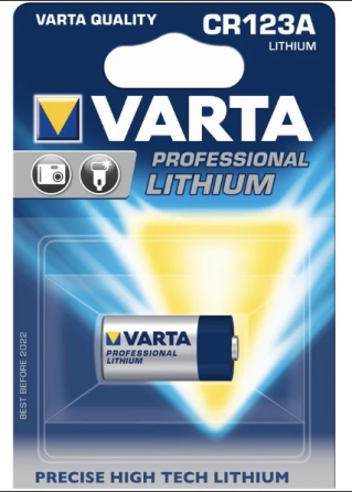 Батарейка Varta CR123 / 3V/ 1шт. на блистере Днепр