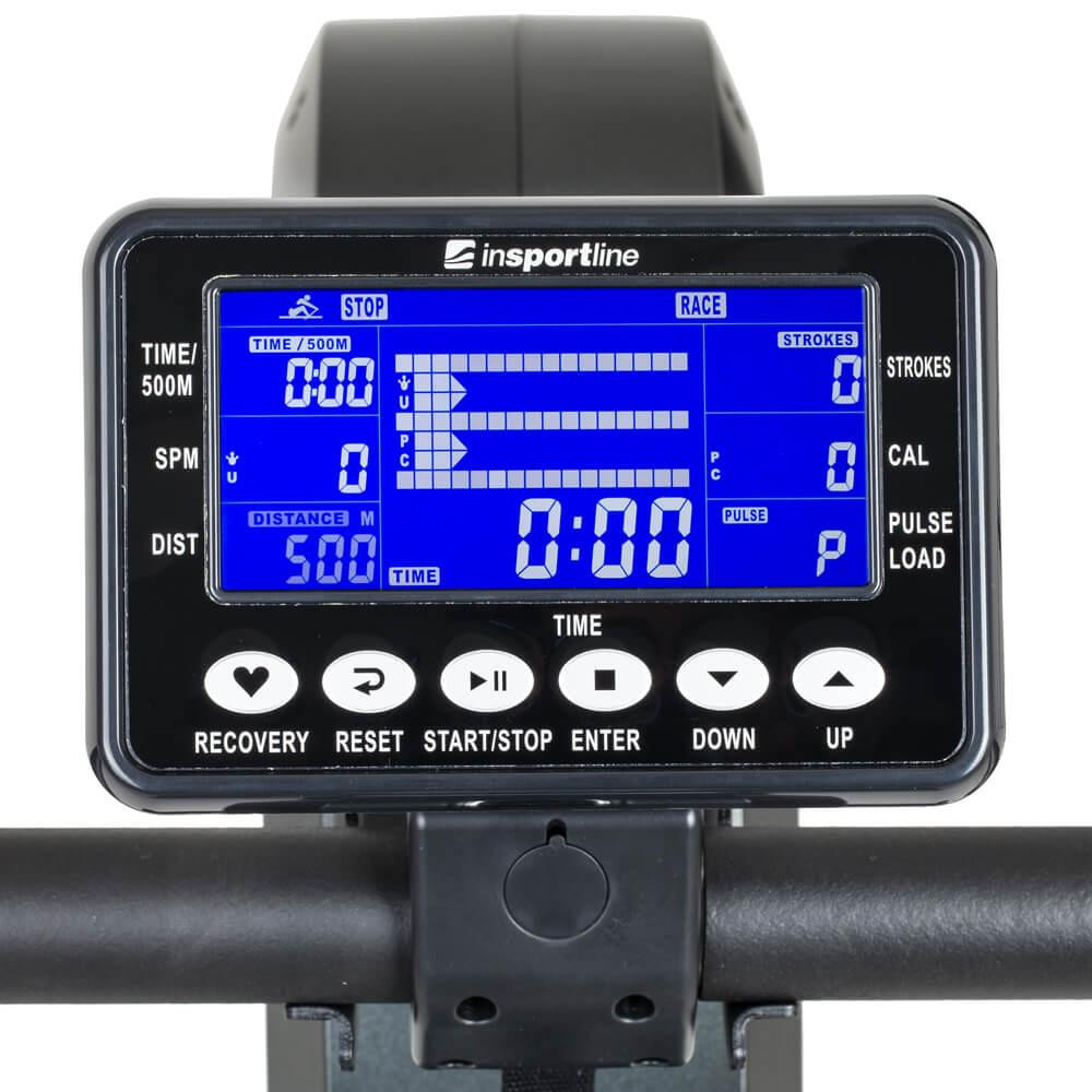 Весёлочный тренажер магнитный inSPORTline Rivu черно-серый Киев - изображение 5