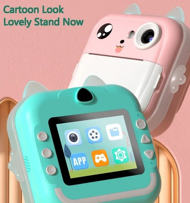 Дитячий фотоапарат принтер термо Харків - фото 1