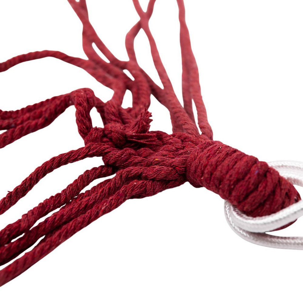 Гамак туристичний підвісний тканинний 174х80 см з планкою Червоний SJ-0010-2R Київ - фото 9