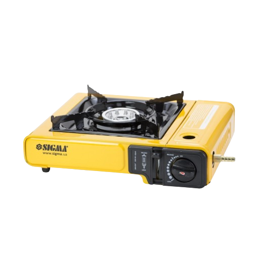 Плита газова одноконфорочна з п'єзо та адаптером + кейс SIGMA Житомир - фото 2
