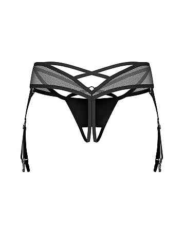 Трусики Obsessive Dominna crotchless thong 2XL/3XL Sex Aura Київ