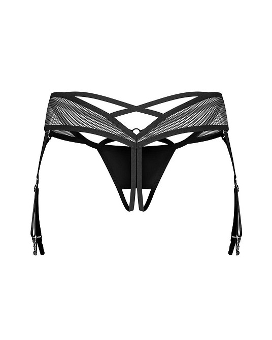 Трусики Obsessive Dominna crotchless thong 2XL/3XL Sex Aura Київ - фото 4