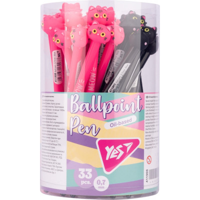 Ручка кулькова Yes Sweety Kitty автоматична 0,7 мм синя (411908) Вінниця - фото 4