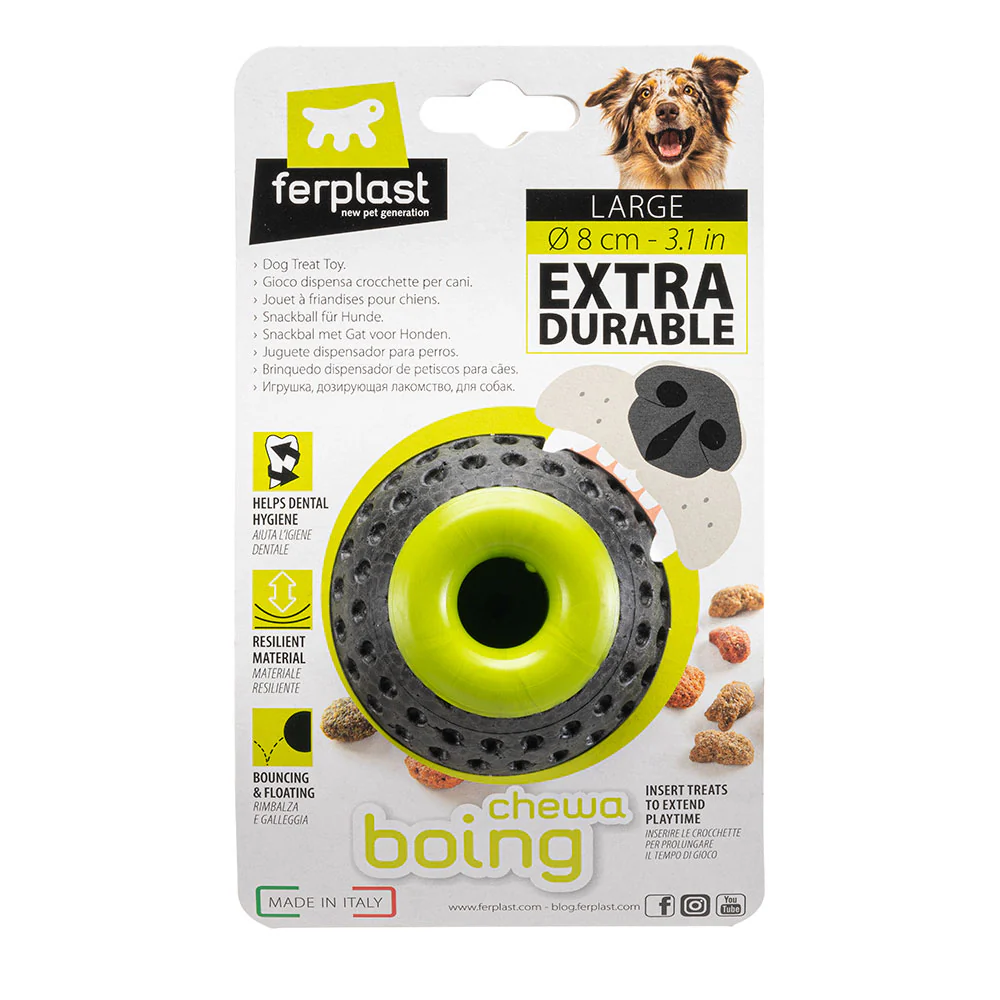 Игрушка мяч для собак с тайником для корма Ferplast Chewa Boing (Ферпласт Чева Боинг) Запорожье - изображение 2