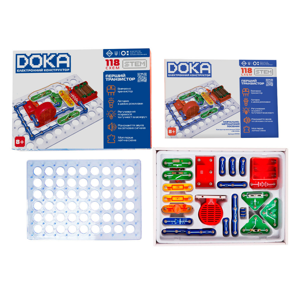 Конструктор електронний Doka 118 схем Днепр - изображение 4