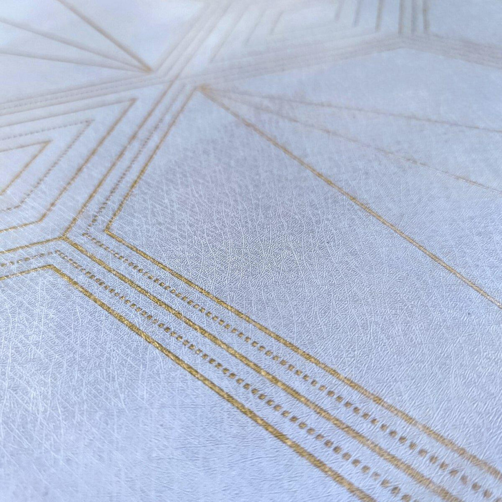 Самоклеюча плівка 0,45х10м х 0,07мм Блакитна із золотом SW-00001218 Дніпро - фото 2