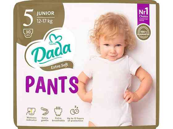 Подгузники-трусики No5 30шт Extra Soft Junior 12-17 кг ТМ Dada Solmir Киев