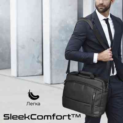 Сумка для ноутбука Promate 15.6" Satchel-MB black (satchel-mb.black) Вінниця