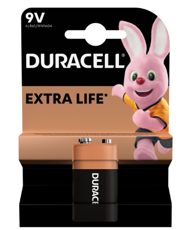 Батарейка Duracell Крона 6F22 / 9V 6LP3146 Дніпро - фото 1