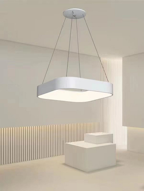 Люстра світлодіодна підвісна Sirius GLD-23411 WT 64W Коломия - фото 1