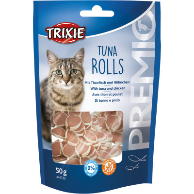Ласощі для котів Trixie Premio Tuna Rolls тунець 50 г (4011905427324) Вінниця - фото 1
