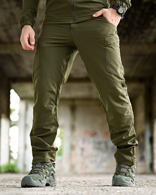 Эластичная тактический костюм agony олива  ВТ6860 Одесса - изображение 10