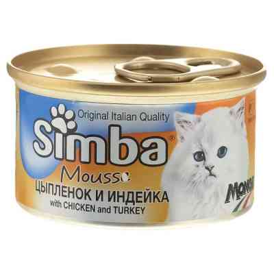 Консерви для котів Simba Cat Wet курка та індичка 85 г (8009470009447) Вінниця