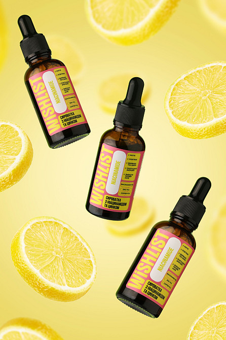 Сыворотка с ниацинамидом и цинком WISHLIST Niacinamide Serum, 30 мл Киев - изображение 7